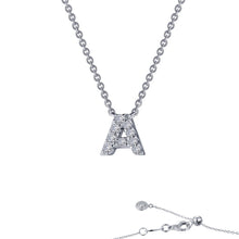 Load image into Gallery viewer, Letter A Pendant Necklace-9N081CLP
