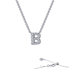 Load image into Gallery viewer, Letter B Pendant Necklace-9N082CLP
