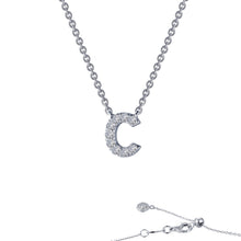 Load image into Gallery viewer, Letter C Pendant Necklace-9N083CLP
