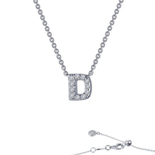 Load image into Gallery viewer, Letter D Pendant Necklace-9N084CLP
