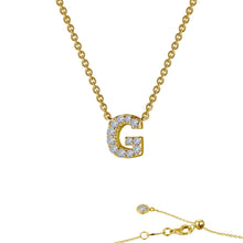 Load image into Gallery viewer, Letter G Pendant Necklace-9N087CLG
