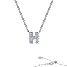 Load image into Gallery viewer, Letter H Pendant Necklace-9N088CLP
