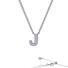 Load image into Gallery viewer, Letter J Pendant Necklace-9N090CLP
