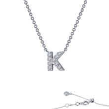 Load image into Gallery viewer, Letter K Pendant Necklace-9N091CLP
