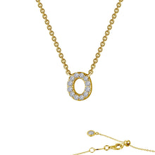 Load image into Gallery viewer, Letter O Pendant Necklace-9N095CLG
