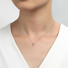 Load image into Gallery viewer, Letter S Pendant Necklace-9N099CLP
