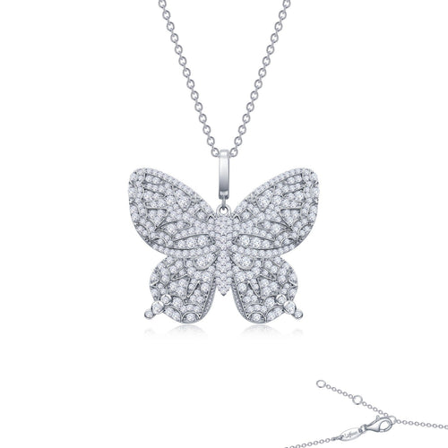 Butterfly Pendant Necklace-9P056CLP