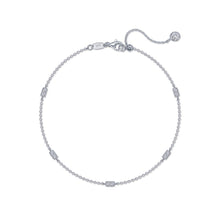 Load image into Gallery viewer, 0.55 CTW Station Anklet-A0024CLP
