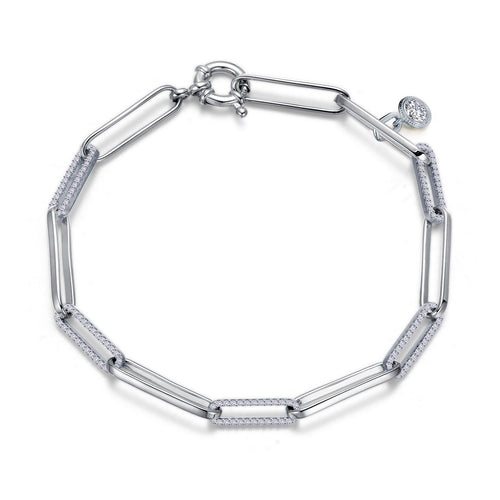 1.65 CTW Paperclip Bracelet-B0168CLP