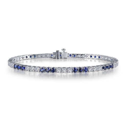  6.27 CTW Alternating Tennis Bracelet-B2001CSP