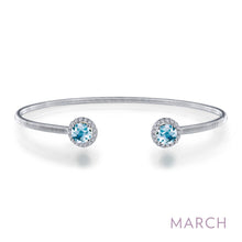 Load image into Gallery viewer, March Birthstone Bracelet-BB002AQP

