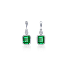 Load image into Gallery viewer, May Birthstone Earrings-BE007EMP
