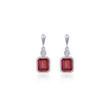 Load image into Gallery viewer, January Birthstone Earrings-BE007GNP

