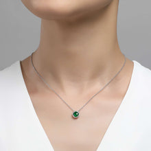 Load image into Gallery viewer, May Birthstone Necklace-BN001EMP
