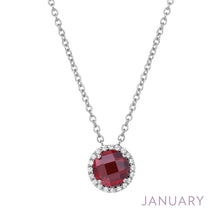 Load image into Gallery viewer, January Birthstone Necklace-BN001GNP
