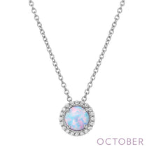 Load image into Gallery viewer, October Birthstone Necklace-BN001OPP
