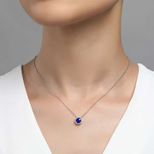 Load image into Gallery viewer, September Birthstone Necklace-BN001SAP
