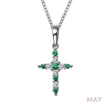 Load image into Gallery viewer, May Birthstone Necklace-BP001EMP
