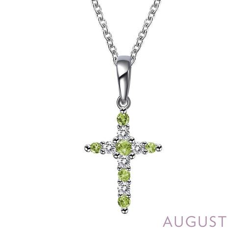 August Birthstone Necklace-BP001PDP