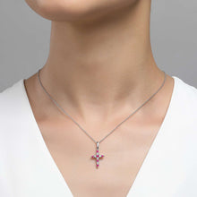 Load image into Gallery viewer, July Birthstone Necklace-BP001RBP
