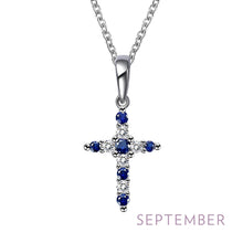Load image into Gallery viewer, September Birthstone Necklace-BP001SAP
