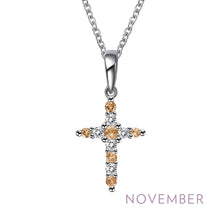 Load image into Gallery viewer, November Birthstone Necklace-BP001YTP
