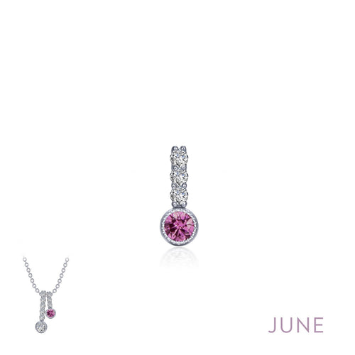 June Birthstone Love Pendant-BP002AXP