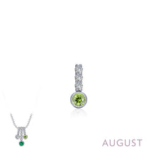 Load image into Gallery viewer, August Birthstone Love Pendant-BP002PDP
