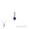 September - Sapphire/Silver