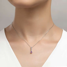 Load image into Gallery viewer, June Birthstone Love Pendant-BP003AXP
