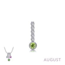 Load image into Gallery viewer, August Birthstone Love Pendant-BP003PDP

