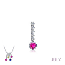 Load image into Gallery viewer, July Birthstone Love Pendant-BP003RBP
