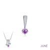 June - Alexandrite/Silver