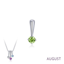 Load image into Gallery viewer, August Birthstone Love Pendant-BP004PDP
