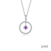 June - Alexandrite/Silver