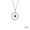 May - Emerald/Silver