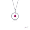 July - Ruby/Silver