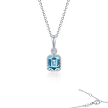 Load image into Gallery viewer, March Birthstone Necklace-BP009AQP
