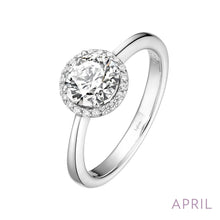Load image into Gallery viewer, April Birthstone Ring-BR001DAP
