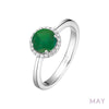 May - Emerald/Silver