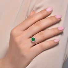 Load image into Gallery viewer, May Birthstone Ring-BR001EMP
