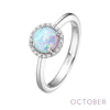October - Opal/Silver