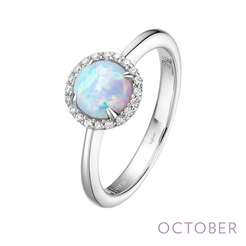 October Birthstone Ring-BR001OPP