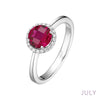 July - Ruby/Silver