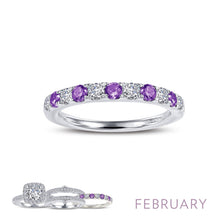 Load image into Gallery viewer, February Birthstone Ring-BR004AMP
