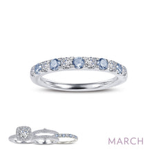 Load image into Gallery viewer, March Birthstone Ring-BR004AQP
