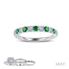 May - Emerald/Silver