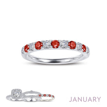 Load image into Gallery viewer, January Birthstone Ring-BR004GNP
