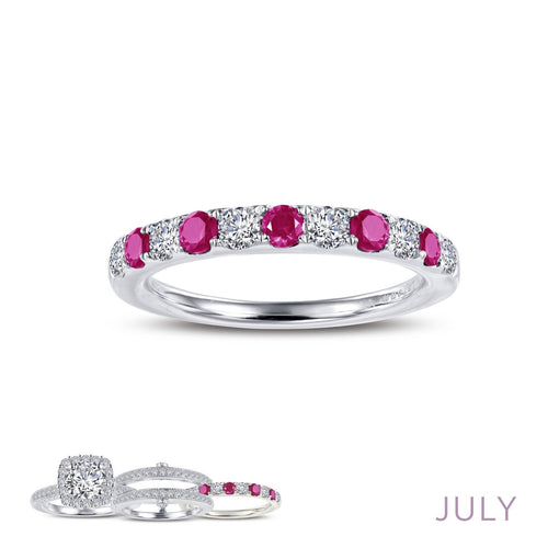 July Birthstone Ring-BR004RBP