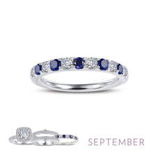 Load image into Gallery viewer, September Birthstone Ring-BR004SAP
